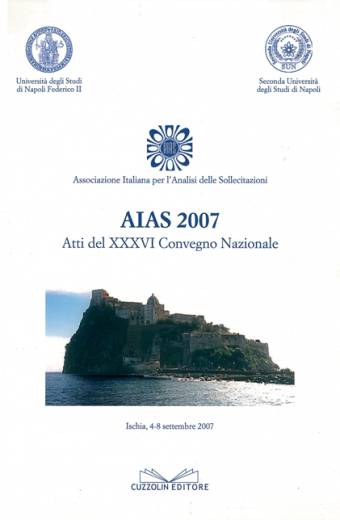 Atti XXXVI Convegno Nazionale Associazione Italiana Analisi Sollecitazioni
